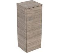 Geberit Renova Plan armoire mi-haute, avec une porte, 33x85x29,7cm, 504044JR1, Couleur: Noyer hickory / mÃ©lamine structure bois - CM
