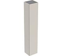 Armoire haute Geberit Renova Plan 504045DB1, 1 porte, largeur 33 cm, structure/façade gris sable / laquée mate soyeuse