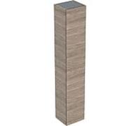 Geberit Renova Plan armoire haute, avec une porte, 33x180x29,8cm, 504045JR1, Couleur: Noyer hickory / mÃ©lamine structure bois - CM