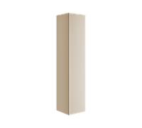 Armoire haute Keuco Edition 11 Art 32553320401 40x180x36cm, 1 porte, charnières à gauche, avec électricité, laque satinée, verre satiné, sable