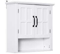 HOMCOM - armoire murale - Bois - 60x20x58cm - Blanc