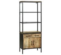 Armoire Haute Vidaxl 70x35x180 Cm En Bois Massif De Manguier, Buffet Vidaxl 70x35x70 Cm En Bois Massif De Manguier, Bibliothèque Vidaxl 70x35x110 Cm En Bois Massif De Manguier