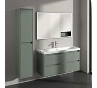 Armoire haute Villeroy und Boch C80100AF 2 portes, 350 x 1700 x 349 mm, Vert tendre / Vert tendre