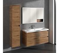 Armoire haute Villeroy und Boch C80100RH 2 portes, 350 x 1700 x 349 mm, chêne Kansas