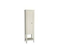 Armoire haute VitrA Valarte 62242, 53,5 x 39,5 x 196,5 cm, ouverture à gauche, sur pied, corps ivoire mat