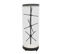 Armoire Holographique Cylindrique À Épissure D'éventail 3D Puissant Et Captivant