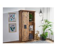 Armoire industrielle - Fer et Bois massif de manguier laqué - RAILWAY 115