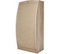 SIMMOB Armoire informatique Galbée 80 cm Chêne