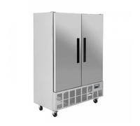 Armoire inox négative 960 Litres 2 portes GN 1/1 sur roulettes 870 W 220 V - MONO