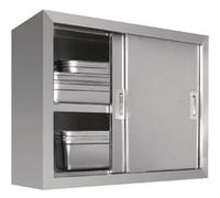 Armoire Inox Suspendue - Profondeur 300 - Vogue - 1200x300Coulissante inox G