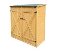 Armoire jardin bois casper marron