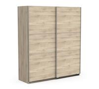 Armoire Kronberg en chêne - 2 portes coulissantes - L, 178,1 x 59,9 x 203 cm