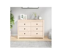 Armoire latérale 100x40x72 cm Bois de pin massif