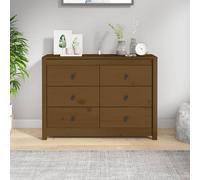 Armoire Latérale 100x40x72 cm Bois de Pin Massif Buffet Organisateur vidaXL