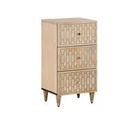 Vidaxl Armoire Latérale 40x33x75 Cm Bois Massif De Manguier Marron