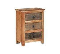 vidaXL Buffet meuble de rangement en bois d'acacia solide et bois de récupération