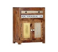 Bois de Sesham Massif Armoire Latérale Buffet Commode Rangement Salon vidaXL