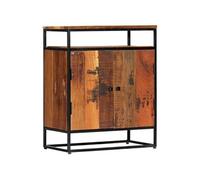 Armoire latérale 60x35x76 cm Bois récupération massif et acier282727