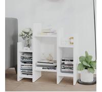 Armoire latérale CLARENCE® - Montage simple - Buffet bahut/Armoire de Cuisine - Blanc 60x26x60 cm Aggloméré B584587