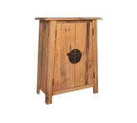 Armoire Latérale de Salle de Bain Meuble de Rangement Salon Pin Massif vidaXL