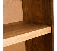 vidaXL Armoire Latérale de Salle de Bain, Meuble de Rangement avec Étagère, Organisateur Chambre à Coucher Salon Intérieur, Pin Massif