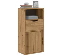 Armoire latérale ODDA blanc 40x24x79 cm bois massif pin armoire buffet vidaXL