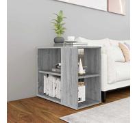Armoire Latérale Table d'Appoint Rangement Blanc Bois d'Ingénierie vidaXL