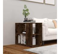 Armoire Latérale Table d'Appoint Rangement Blanc Bois d'Ingénierie vidaXL