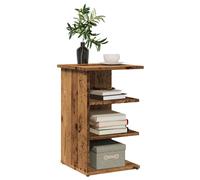 Armoire Latérale Table d'Appoint Rangement Gris Béton Bois d'Ingénierie vidaXL