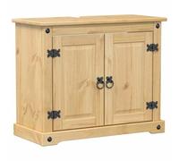 Armoire lavabo de salle de bain Corona bois de pin massif