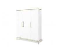 Pinolino Armoire Light Grande 6 Tagres 3 Portes Blanc