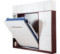 Armoire Lit Armoire murale Lits Paroi de séjour Chambre d'amis Meubles Étagère