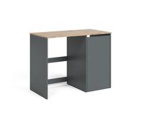 Armoire machine à laver Viktor 113.6x88.2cm avec meuble sous évier Anthracite/Chêne doré Vicco 62863