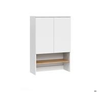 Vicco Armoire Machine à Laver Viktor, Blanc/Artisan, 68x100.4cm, pour Un Rangement Peu encombrant au-Dessus de la Machine à Laver