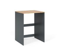 Vicco Armoire Machine à Laver Viktor, Anthracite/chêne doré, 68x88.2cm