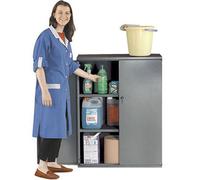 Armoire métal Starting portes battantes H.105 x L. 80 cm - Corps Anthracite - Portes Anthracite