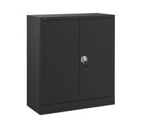 Armoire métallique - 102 cm - 2 étagères - Anthracite | Fromm & Starck