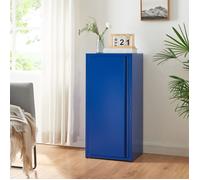 Armoire métallique Burlöv acier 88 x 40 x 35 cm bleu
