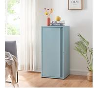 Armoire métallique Burlöv acier 88 x 40 x 35 cm bleu gris