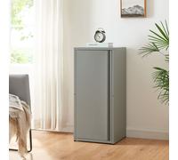 Armoire métallique 'Burlöv' avec 1 porte et 2 étagères Acier 88 x 40 x 35 cm Gris