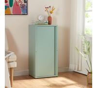 Armoire métallique 'Burlöv' avec 1 porte et 2 étagères Acier 88 x 40 x 35 cm Vert menthe