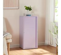 Armoire métallique 'Burlöv' avec 1 porte et 2 étagères Acier 88 x 40 x 35 cm Violet