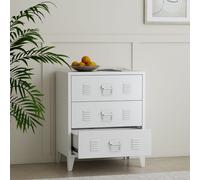 Armoire métallique 'Hämeenlinna' 60x40x72cm blanc