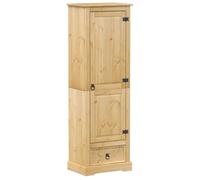 Armoire MGH - Garde-robe Chambre - Corona 55x38x170 cm - bois de pin massif M407
