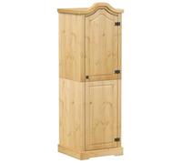 Armoire MGH - Garde-robe Chambre - Corona 55x52x170 cm - bois de pin massif M344