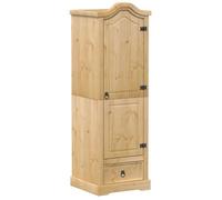 Armoire MGH - Garde-robe Chambre - Corona 55x52x170 cm - bois de pin massif M406