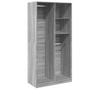 Armoire MGH - Garde-robe Chambre - sonoma gris - 100x50x200 cm - bois d'ingénierie M417