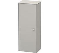 Armoire mi-haute Duravit Brioso BR1341L0707 Individual, porte à gauche, gris béton mat