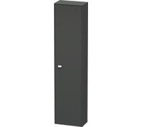 Armoire mi-haute Duravit Brioso Individual, 1 porte, charnières à droite, 2 étagères en bois, 2 étagères en verre, hauteur min. 133, cm - max. 201,0 cm, largeur min. 27,0 cm - max. 52,0 cm, profondeur