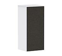 hansgrohe Xevolos E Armoire mi-haute, charnière de porte à droite, 400x360x890mm, 54215660, Couleur: Corps blanc mat, façade textile gris foncé